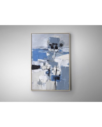 PAISAJE AZUL- ACRILICO 83X123